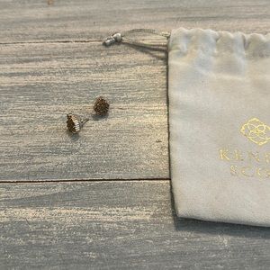 Kendra Scott Drusy Rose Gold Studs
